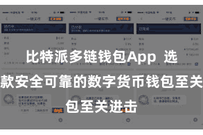比特派多链钱包App  选拔一款安全可靠的数字货币钱包至关进击