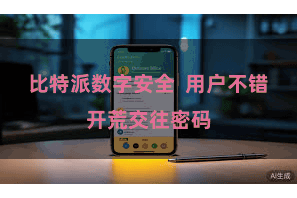 比特派数字安全  用户不错开荒交往密码