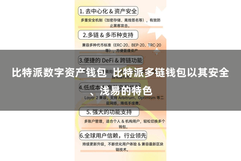 比特派数字资产钱包  比特派多链钱包以其安全、浅易的特色