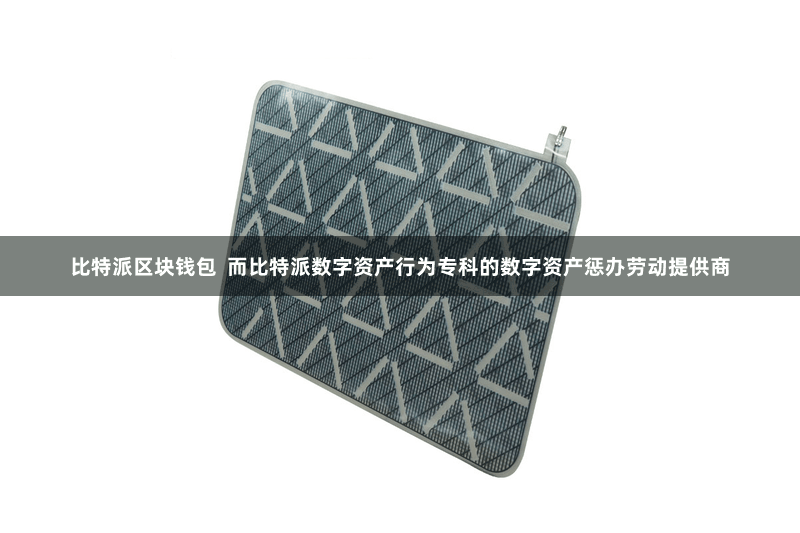 比特派区块钱包  而比特派数字资产行为专科的数字资产惩办劳动提供商
